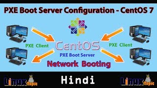 Complete pxe boot server tutorial CentOS 7 Hindi  Network Booting [upl. by Estella]