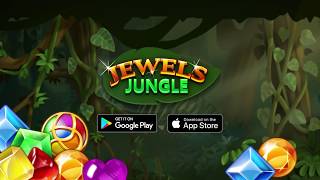 Jewels Jungle  Match 3 Puzzle  Video Landscape1 15s [upl. by Shaylynn]