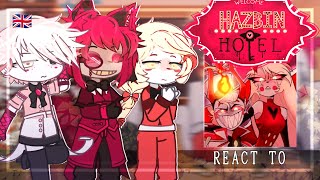 Hazbin Hotel react to Lucifer amp Alastor amp Charlie Morningstar  TikTok  radioapple  Gacha Club [upl. by Etireugram]