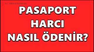 Ziraat Mobil Pasaport Harcı Ödeme  Online Pasaport Harcı Yatırma  Ziraat Bankası İnternet Şubesi [upl. by Karim]