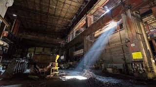 Massive Abandoned Steelworks  Sealed Inside by Security [upl. by Grizelda]