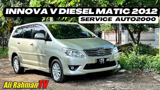 KIJANG INNOVA V DIESEL MATIC 2012  MOBIL BEKAS KIJANG INNOVA DIESEL MURAH [upl. by Ettezil]