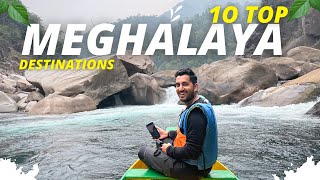 Top 10 Places To Visit in Meghalaya in 2023  Most Beautiful Destinations in Meghalaya Travel Video [upl. by Gonzales]