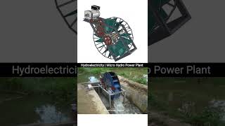 DIY Micro Hydro Power Plant How to Harness Stream Energy for Electricity renewableenergy [upl. by Sydalg]