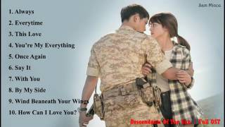 Descendants Of The Sun Original Soundtracks Full OST YouTube [upl. by Naloj]