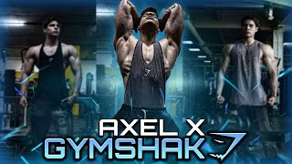 Axel x GymShark Black Friday Rutina de pecho y hombro davidlaid [upl. by Joselow549]