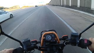 Big Ruckus PS250  70mph Top Speed [upl. by Suoirtemed16]