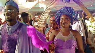 Watch The Reception Party Of Temi And Femi wedding Ceremony In Lagos [upl. by Aneekan]