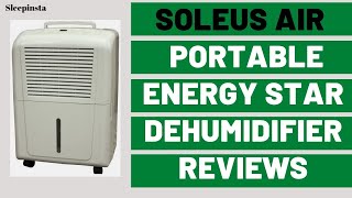 Soleus Air 30 Pint Dehumidifier Review Unboxing  Soleus Air 30 Pint Portable Dehumidifier Reviews [upl. by Barby]