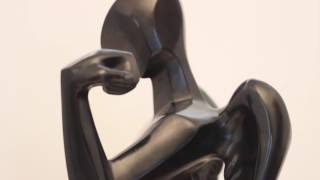 Salvador Dalis quotCubist Angelquot 73cm Prestigescale bronze [upl. by Yeaton]