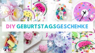 10 kreative Ideen für DIY Geburtstagsgeschenke [upl. by Nreval]