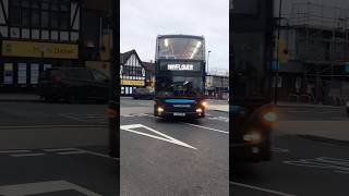 Mayflower Omnicity passing Bridge Link Road with 3 tones [upl. by Nahttam942]