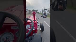 MF 135  Driving 1969 Massey Ferguson in Punjab  Restored Tractor  Restored Massey Ferguson 135 [upl. by Anaizit]