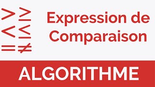 Algorithme 9  Expressions de comparaison Darija [upl. by Oxford414]