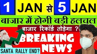 बाजार में बदलाव 03 BIG NEWS🔥🔥LATEST STOCK MARKET NEWS ⚫DALAL STREET WEEK AHEAD⚫SANTA RALLY RESULTS [upl. by Mayhew]