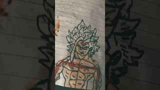 goku infity form drawing [upl. by Halford]