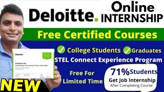 Deloitte Work From Home Job And Internship  Deloitte Ireland amp Australia Virtual Internship Program [upl. by Kayley]