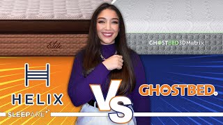 GhostBed 3D Matrix VS Helix Midnight Elite Mattress Review amp Comparison 2024 [upl. by Esidarap]