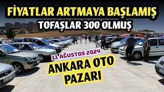 ANKARA OTO PAZARI  11 Ağustos 2024  2 El Otomobil Piyasası  İkinci El Fiyatları Yükseliyor [upl. by Taddeo]