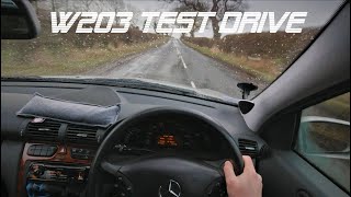 Mercedes C200 Kompressor POV Test Drive W203  Supercharged Sounds [upl. by Ibba]