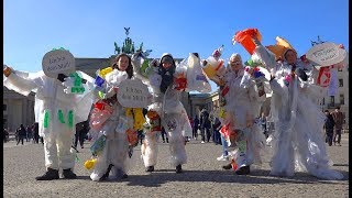 Trashmob Plastikmüll  BUNDAktion in Berlin [upl. by Connelley]