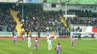 Giresunspor Orduspor maçı ocak 2011 [upl. by Notlimah600]