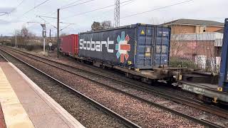 Locos at Slateford Railway Station Edinburgh 22 Dec 23 [upl. by Howey]