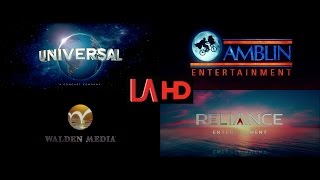 UniversalAmblin EntertainmentWalden MediaReliance Entertainment [upl. by Adnalra]