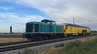 Dieselpower am 191024 an der Passauer Strecke in Osterhofen mit ÖBB Railjet Umleiterverkehr SBB [upl. by Victoir68]