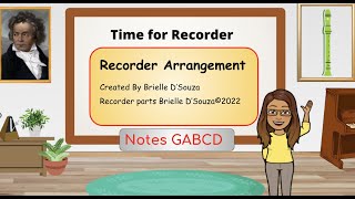 Recorder Play Along  3 parts [upl. by Sanderson]