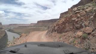 Canyonlands National Park  Hardscrabble Hill on White Rim Road [upl. by Sculley]