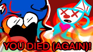 moron tries to beat Cuphead for the first time animated [upl. by Liberati]