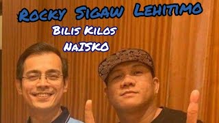 BILIS KILOS ISKO MORENO SONG BY SIGAW LEHITIMO [upl. by Anual]