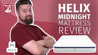 Helix Midnight Mattress Review  The Best Hybrid Mattress Of 2024 [upl. by Nillek]