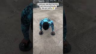 No matter the weather we getting shifty whenever 💯🗣️ motivation calisthenics workout pullups [upl. by Audris]