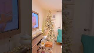 No ornaments simple Christmas Tree setup shorts christmastree christmasdecor [upl. by Sklar261]