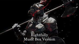 Rightfully  Mili  Goblin Slayer  Music Box 1 Hour Loop [upl. by Rochkind]