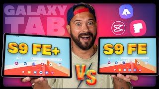 GALAXY TAB S9 FE vs GALAXY TAB S9 FE PLUS qual COMPRAR 🤔 [upl. by Bohlen501]