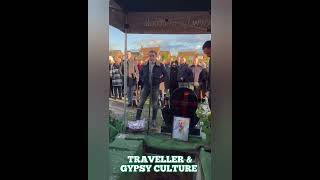 Traveller man Singing at funeral  Relatable Traveller and Gypsy Culture [upl. by Dasya]