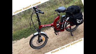 Leitner SuperT folding bike the first 20km Super Positive Review [upl. by Joung]