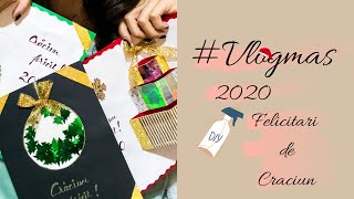 DIY  FELICITARI DE CRACIUN Handmade 2020 [upl. by Socha614]