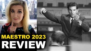 Maestro Movie REVIEW  Bradley Cooper as Leonard Bernstein 2023 [upl. by Ailet600]