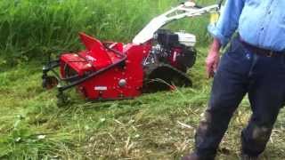 Orec Flail Mower  Tracked  Demonstration then Discussion [upl. by Adnanref]