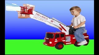 TOP 10 TOY FIRE ENGINE TRUCKS COLLECTION unboxing [upl. by Chadburn]