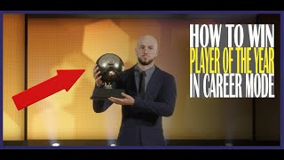 How to Win PLAYER OF THE YEAR in FIFA 22 Career Mode [upl. by Wichman897]