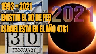 EXISTIO EL 30 DE FEBRERO😱 EL CALENDARIO del 2021 es IGUAL al de 1993😱 [upl. by Politi801]