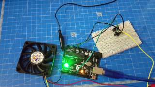 Controlling fan speed with mosfet and Arduino [upl. by Steck666]