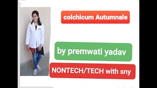 Colchicum Autumnale Homeopathy medicine in hindi by Premwati Yadavhomeopathic medicine [upl. by Seward975]