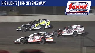 DIRTcar Summit Modified Nationals  TriCity Speedway  June 16 2023  HIGHLIGHTS [upl. by Aldredge]