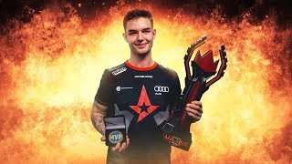 CSGO  Best of dev1ce from FACEIT Major 2018 MVP [upl. by Ellerihs221]